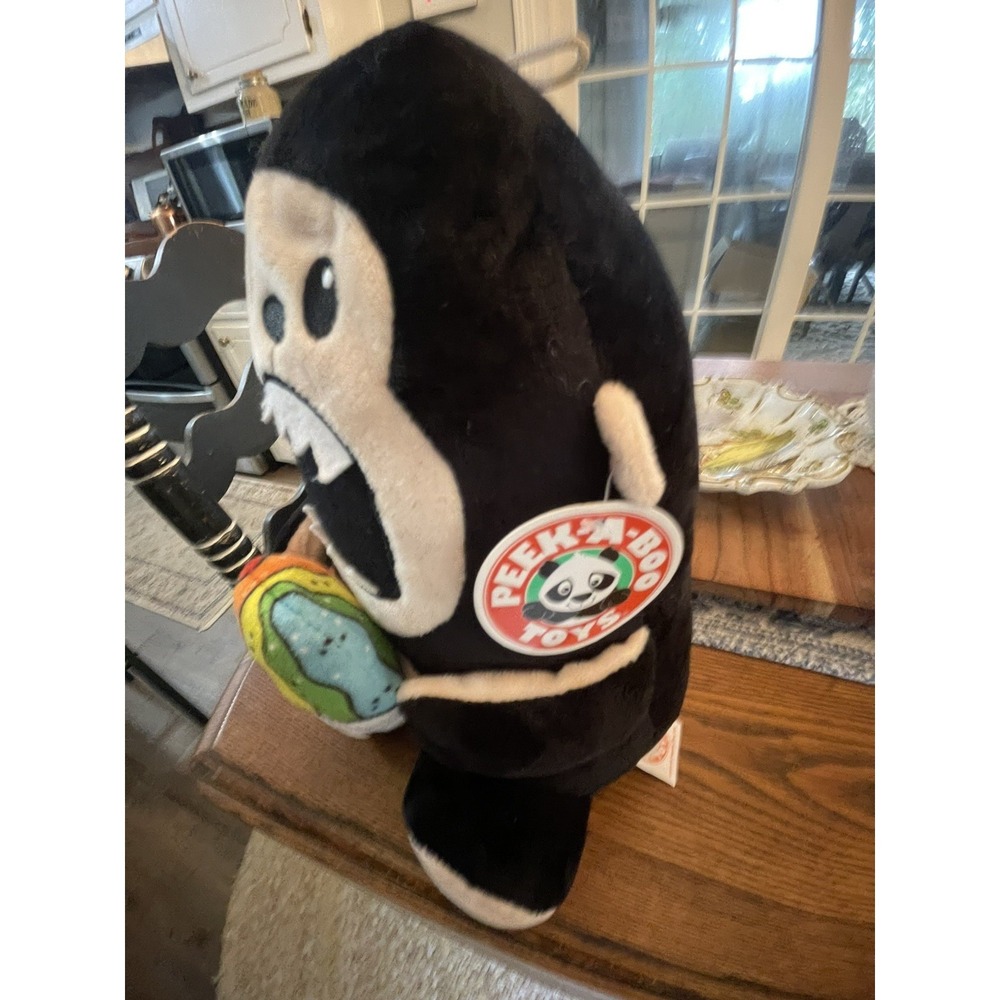 Peek A Boo Plush Snacks Gorilla Rainbow Snow Cone Ice Cream Stuffed Animal Plush - Picture 2 of 4